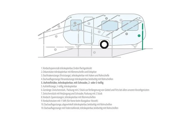 Aluminium Set-Up Posts 3 Aluminium Set-Up Posts - Image 3