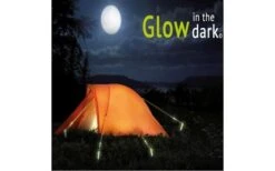 Plastic Glow In The Dark Tent Pegs 5 Pack