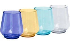 Berger Tritan Fiori Tumblers, Set Of 4