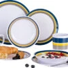 Berger New Alondra Melamine Tableware Set 8 Pcs