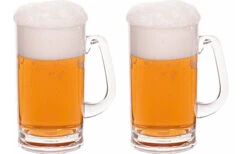 Berger Plastic Beer Glass, Set Of 2