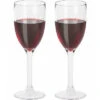 Berger Plastic Wine Drinking Glasses Set Of 2