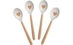 Berger Wood Egg Spoon, Set Of 4