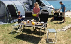 Berger Folding Stool XL, Blue