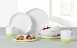 Berger Stone Melamine Tableware Set 8 Pcs