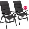 Berger Novara XL Folding Chair Set 2 Pieces