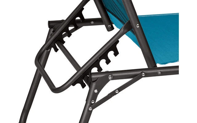 Berger Slimline Tripod Sunbed Set 2 Pieces Light Blue 7 Berger Slimline Tripod Sunbed Set 2 Pieces Light Blue - Image 7