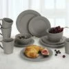 Berger Kynne Tableware Set 16 Pcs Grey